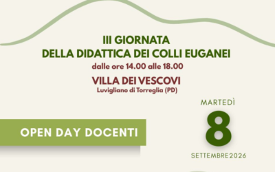 Anche il nostro museo partecipa alle Giornata della Didattica dei Colli Euganei 2026